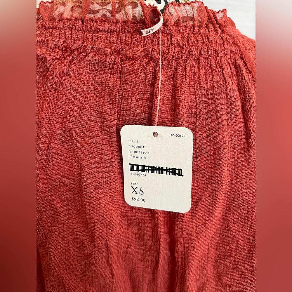 Free People | NWT Banda Long Sleeve Blouse - Picture 10 of 14